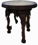 Круглый столик для гостиной «Слон»